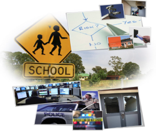 School Safety and Security Collage